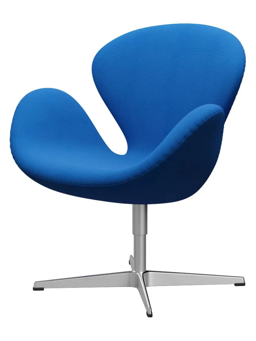Fritz Hansen 3320 Svanen i stof (prisgruppe 1) af Arne Jacobsen> Lænestole