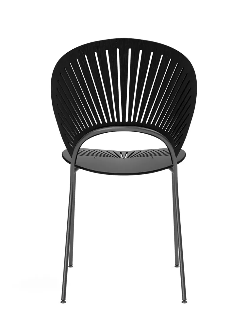 Fredericia Furniture 3398 Trinidad Stol, sort ask af Nanna Ditzel> Spisebordsstole