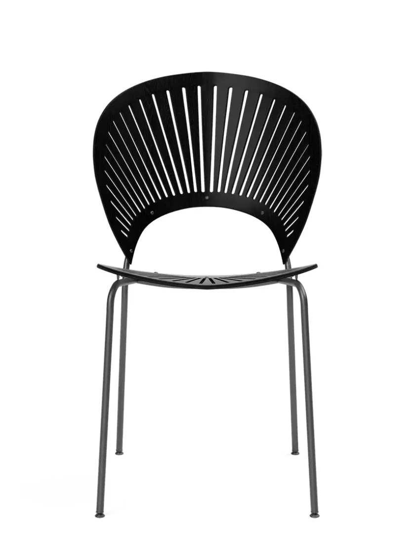 Fredericia Furniture 3398 Trinidad Stol, sort ask af Nanna Ditzel> Spisebordsstole
