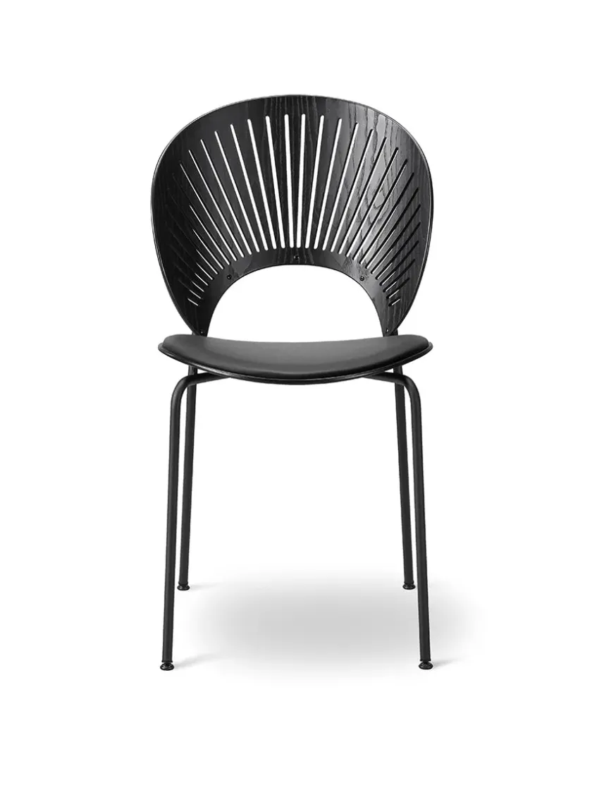 Fredericia Furniture 3396 Trinidad Stol, sort ask/omni 301 af Nanna Ditzel> Spisebordsstole