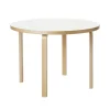 Artek Aalto Table Round, Ø100 cm fra> Spiseborde