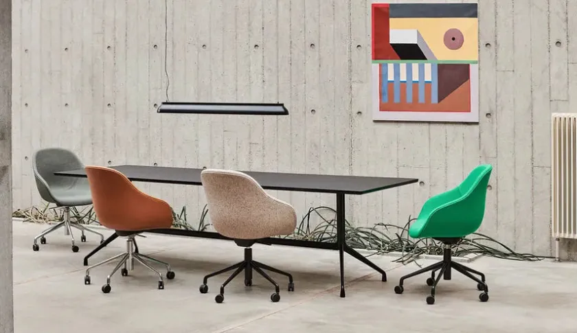 HAY About a Chair AAC123 Soft fra> Spisebordsstole