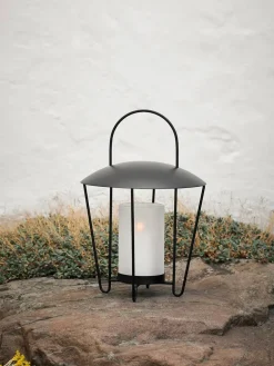 Ferm Living Abri Lantern fra> Lanterner|Udendørslamper