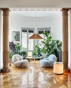 GUBI Adnet Coffee Table Ø100 cm, cream fra><noscript><img width=