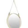 GUBI Adnet Wall Mirror Ø58 cm, cream fra> Spejle