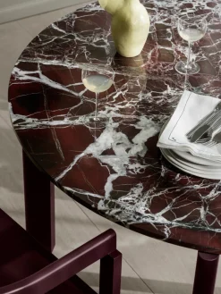 Fritz Hansen After Dining Table Ø120, ash fra><noscript><img width=