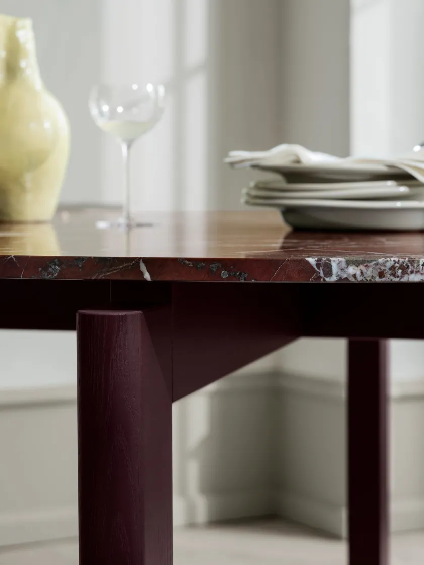 Fritz Hansen After Dining Table Ø120, ash fra> Spiseborde