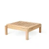 Carl Hansen & Søn AH604F Outdoor Lounger Fodskammel fra> Udendørs Loungemøbler|Havestole