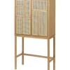 Design House Stockholm Air Cabinet, oak/cane fra> Skænke