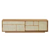 Design House Stockholm Air Sideboard Low, oak/cane fra> Tv-Borde|Skænke