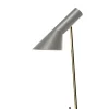 Louis Poulsen AJ Mini Table Lamp, grey/brass af Arne Jacobsen> Spots