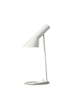 Louis Poulsen AJ Mini Table Lamp, grey/brass af Arne Jacobsen><noscript><img width=