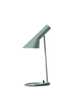 Louis Poulsen AJ Mini Table Lamp, grey/brass af Arne Jacobsen><noscript><img width=