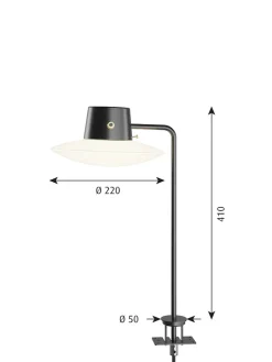 Louis Poulsen AJ Oxford 410 Bordlampe på pind fra><noscript><img width=