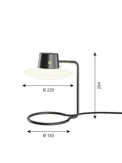 Louis Poulsen AJ Oxford 410 Bordlampe på pind fra><noscript><img width=
