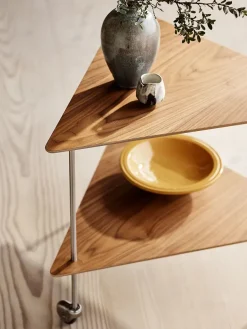 Fritz Hansen AJ Trolley, valnød af Arne Jacobsen><noscript><img width=
