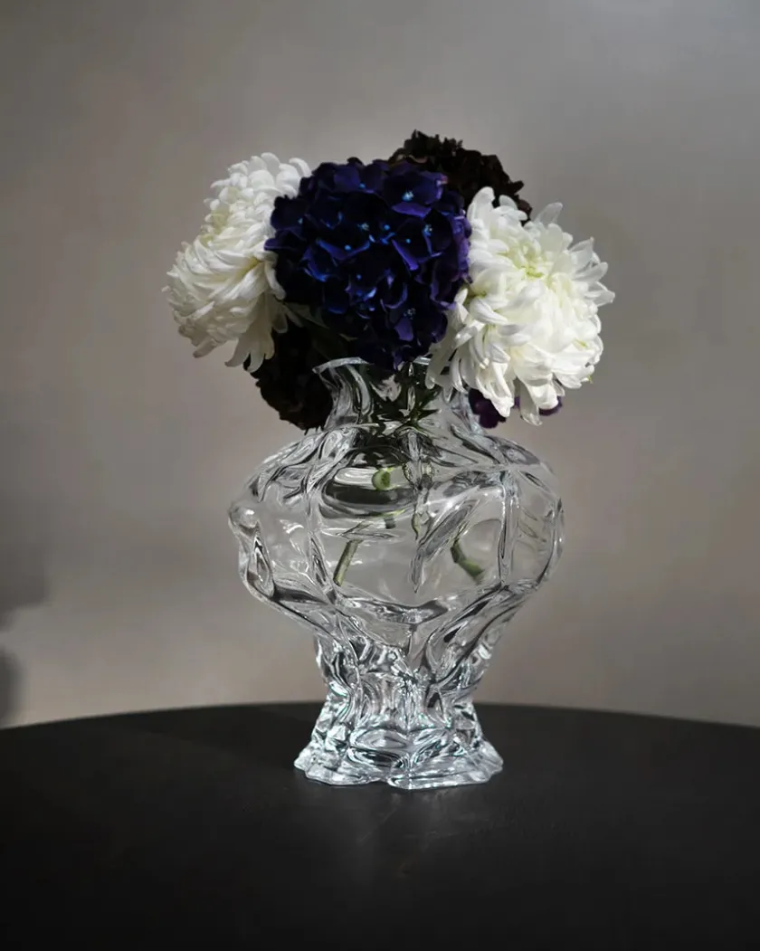 Hein Studio Ammonit Vase, clear fra> Gaver Til Hende|Vaser