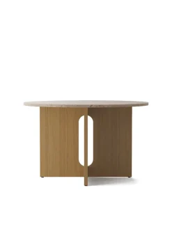 Audo Copenhagen Androgyne Dining Table Ø120 dark stained oak fra><noscript><img width=