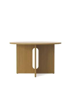 Audo Copenhagen Androgyne Dining Table Ø120 natural oak, sand sten fra><noscript><img width=