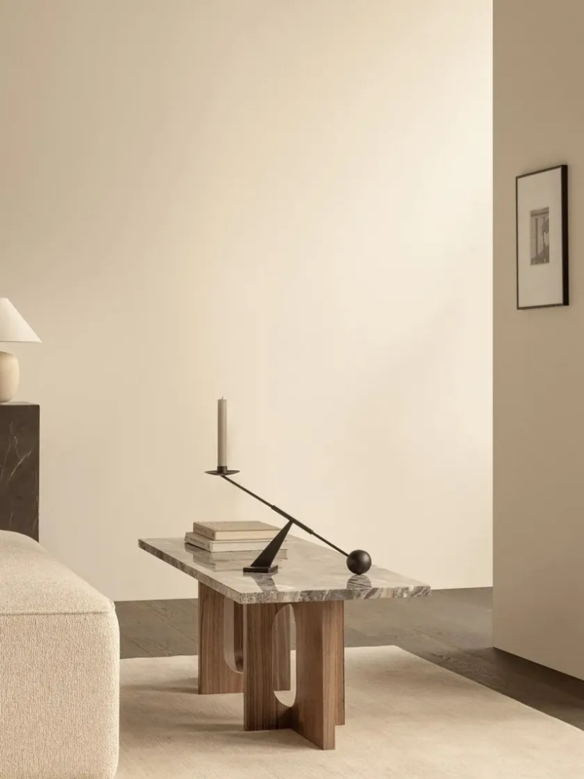 Audo Copenhagen Androgyne Lounge Table, stone/marble fra> Sofaborde