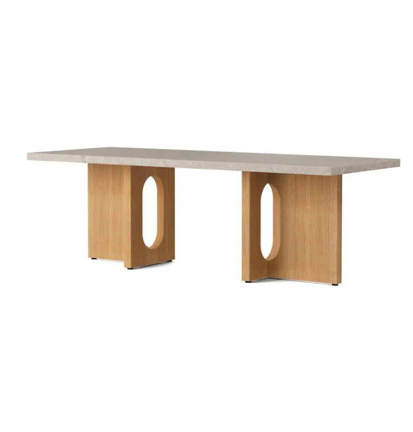 Audo Copenhagen Androgyne Lounge Table, stone/marble fra> Sofaborde