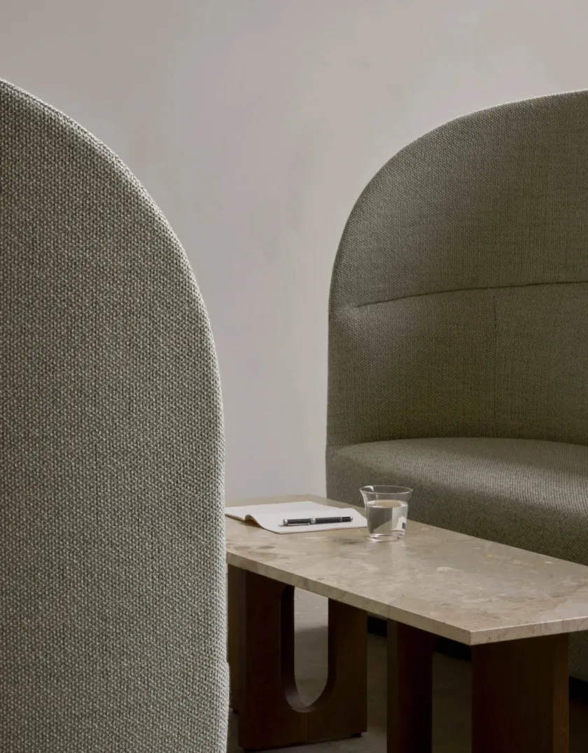 Audo Copenhagen Androgyne Lounge Table, stone/marble fra> Sofaborde