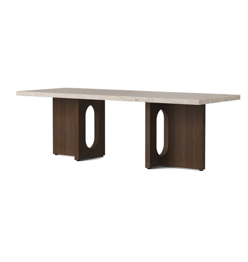 Audo Copenhagen Androgyne Lounge Table, stone/marble fra> Sofaborde