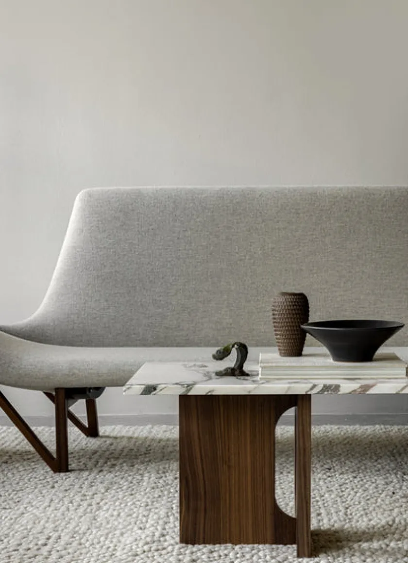 Audo Copenhagen Androgyne Lounge Table, stone/marble fra> Sofaborde