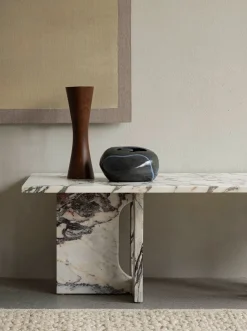 Audo Copenhagen Androgyne Lounge Table, stone/marble fra><noscript><img width=