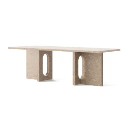 Audo Copenhagen Androgyne Lounge Table, stone/marble fra><noscript><img width=