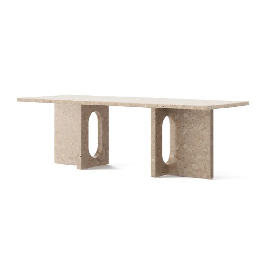 Audo Copenhagen Androgyne Lounge Table, stone/marble fra> Sofaborde