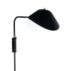 Editions Serge Mouille Antony Small Wall Bedside Lamp af Serge Mouille> Spots