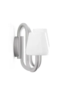 HAY Apollo Wall Sconce, hvid opalglas fra> Væglamper|Spots