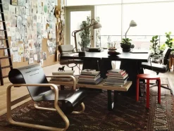 Artek Armchair 41, Paimio fra> Lænestole
