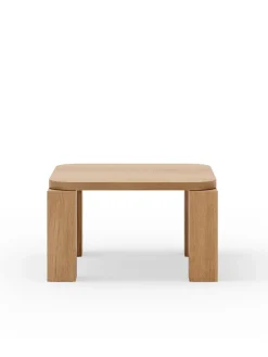 New Works Atlas Sofabord 600x600, Natural Oak fra> Sofaborde
