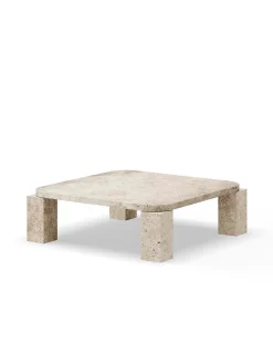 New Works Atlas Sofabord 820x820, Unfilled Travertine fra><noscript><img width=