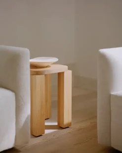 New Works Atlas Stool, Natural Oak fra><noscript><img width=