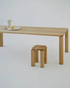 New Works Atlas Stool, Smoked Oak fra><noscript><img width=