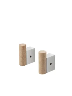 Muuto Attach Coat Hooks, 2 stk. fra> Knagerækker|Entrémøbler