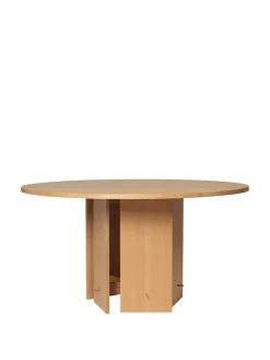 Ferm Living Aukko Dining Table Ø140 fra> Spiseborde