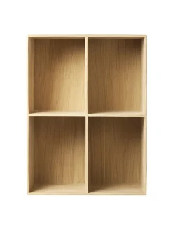 FDB Møbler B98 Bogkasse, 54 x 72 cm af Mogens Koch> Reoler