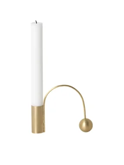 Ferm Living Balance Candle Holder fra> Lysestager