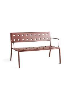 HAY Balcony lounge armbench fra> Havebænke