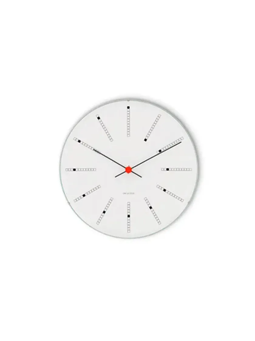 Arne Jacobsen Clocks Bankers club vægur af Arne Jacobsen (Ø: 12)> Gaver Til Ham|Vægure
