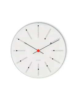 Arne Jacobsen Clocks Bankers club vægur af Arne Jacobsen (Ø: 48)> Gaver Til Ham|Vægure
