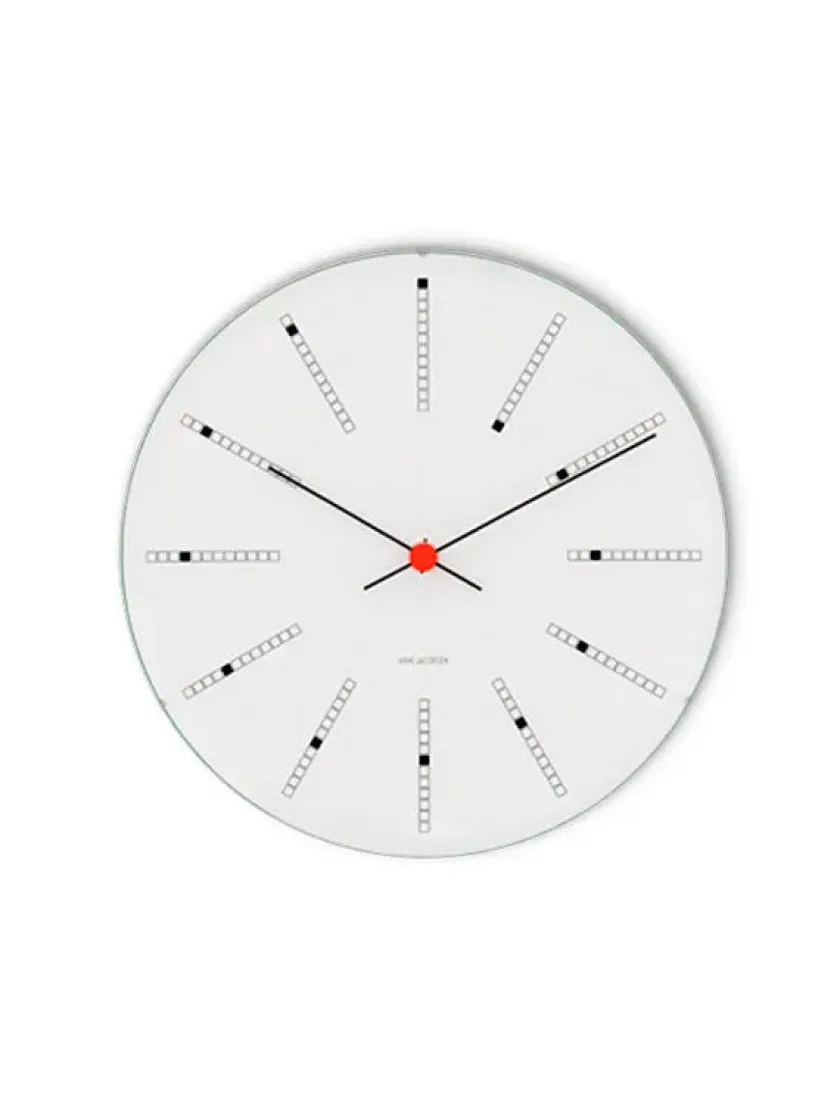 Arne Jacobsen Clocks Bankers club vægur af Arne Jacobsen (Ø: 48)> Gaver Til Ham|Vægure