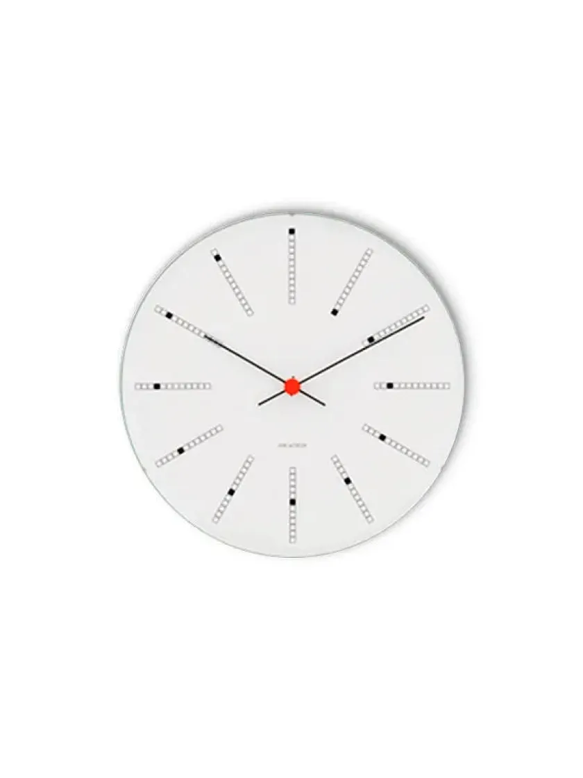 Arne Jacobsen Clocks Bankers club vægur af Arne Jacobsen (Ø: 48)> Gaver Til Ham|Vægure