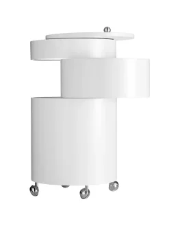 Verpan Barboy Sidebord, hvid af Verner Panton> Sideborde Og Små Borde