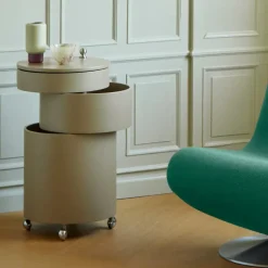 Verpan Barboy Sidebord, mushroom af Verner Panton> Sideborde Og Små Borde