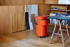 Verpan Barboy Sidebord, orange af Verner Panton><noscript><img width=